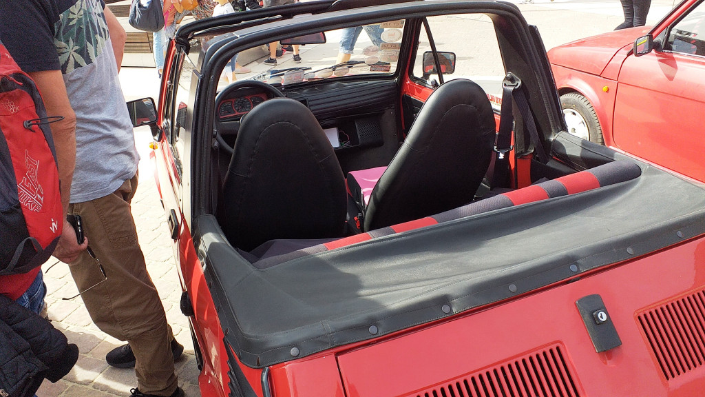 Zlot Fiatów 126p w Łodzi