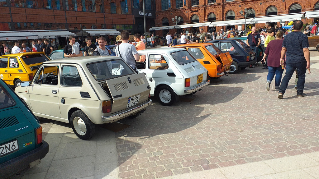 Zlot Fiatów 126p w Łodzi