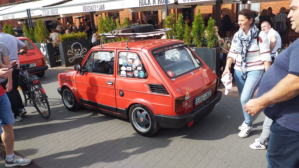 Zlot Fiatów 126p w Łodzi