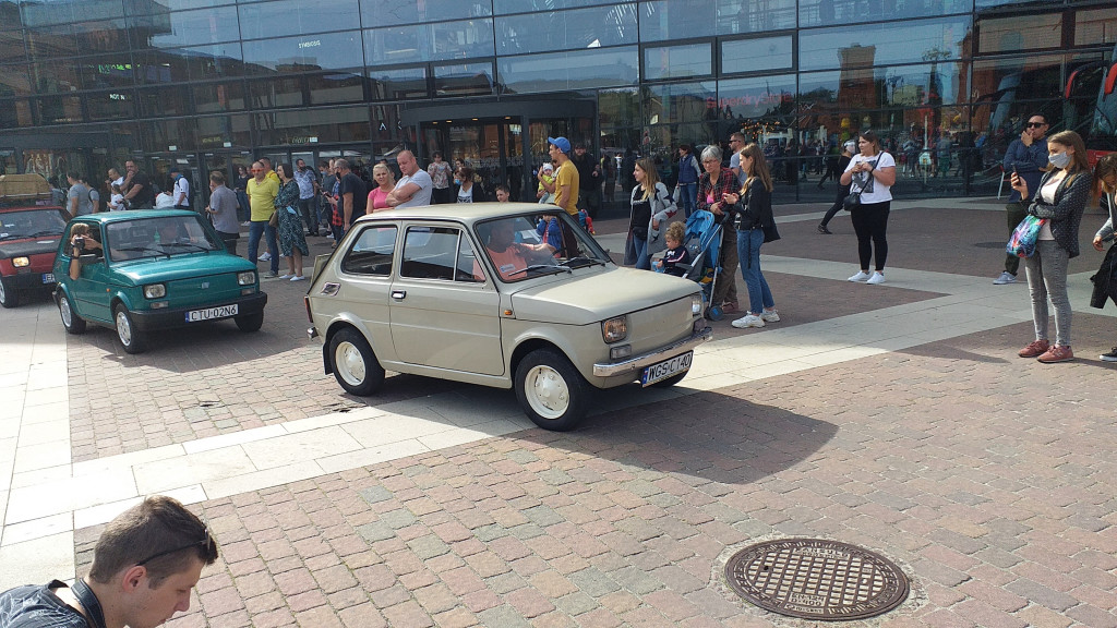 Zlot Fiatów 126p w Łodzi