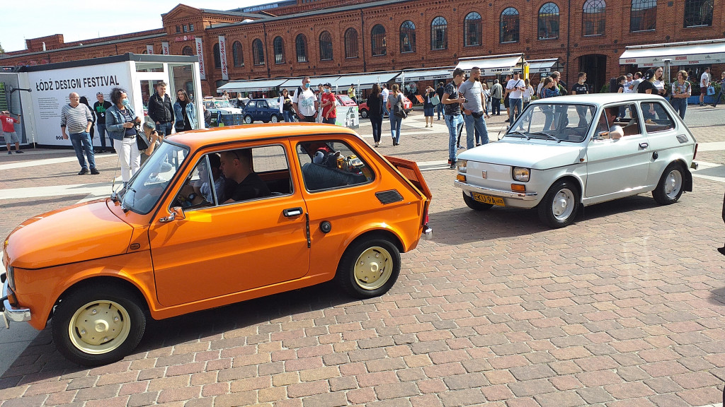 Zlot Fiatów 126p w Łodzi