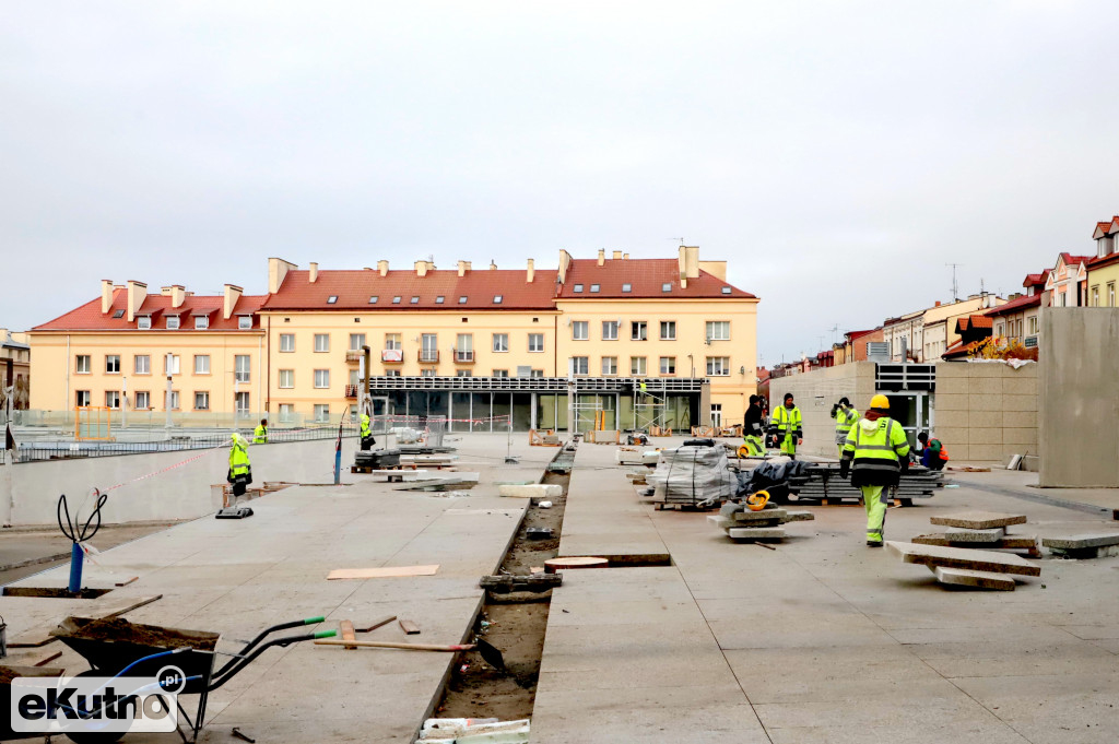 Nasadzenia w centrum Kutna