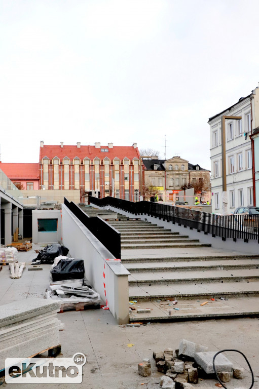 Nasadzenia w centrum Kutna