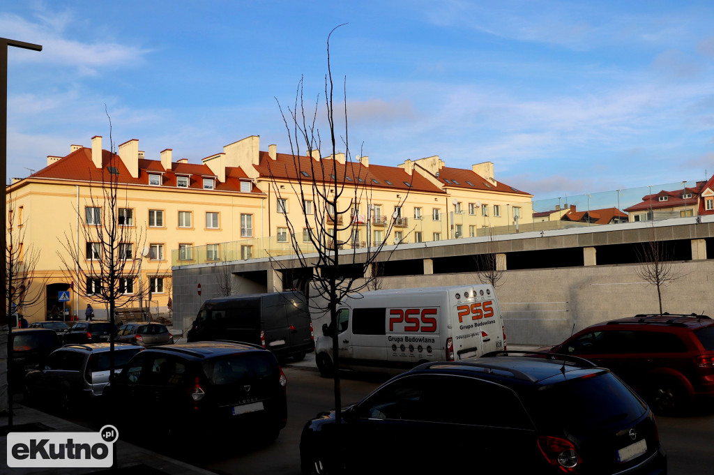 Plac Wolności w budowie