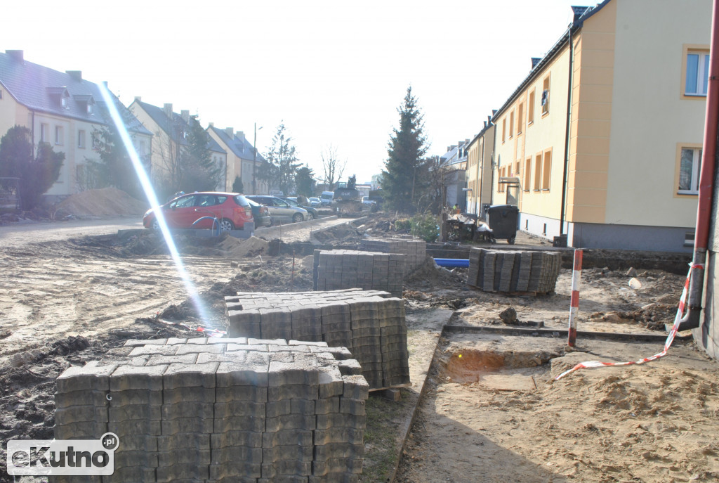 Trwają prace na Wybickiego