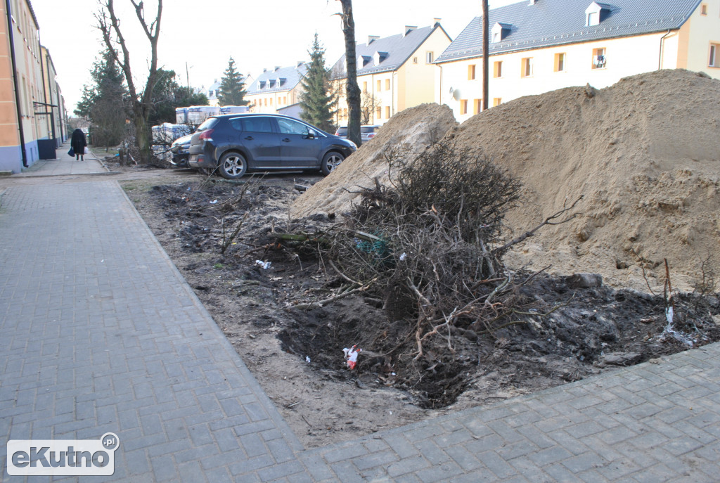 Trwają prace na Wybickiego