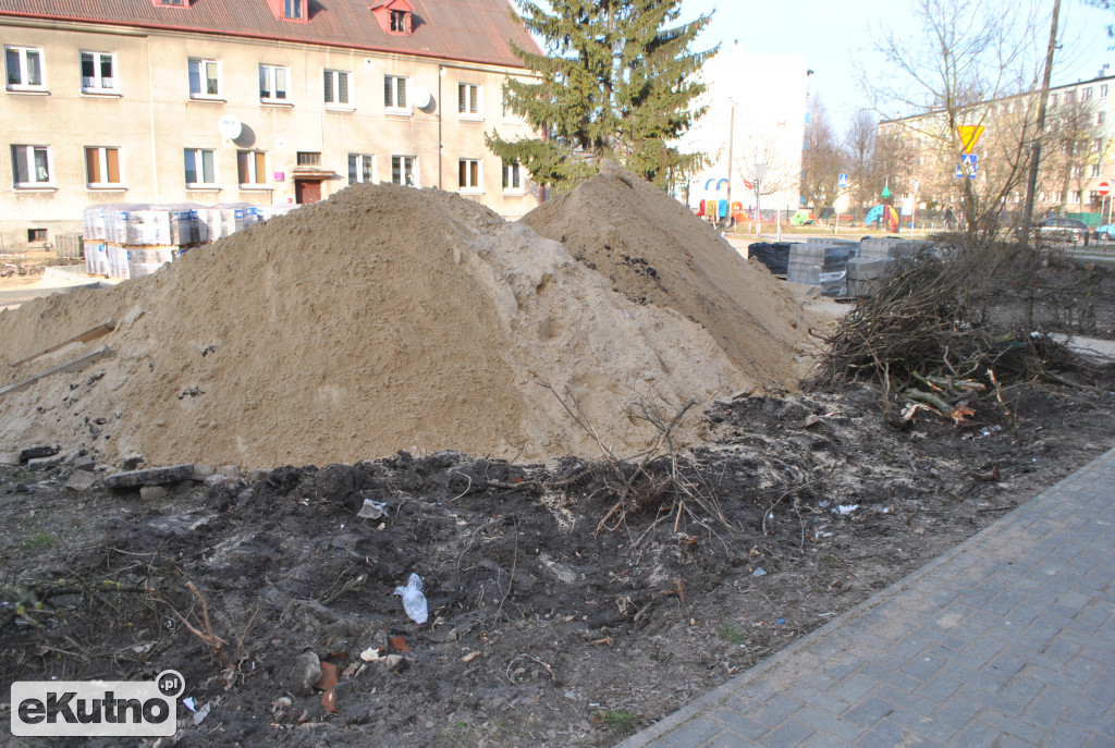 Trwają prace na Wybickiego