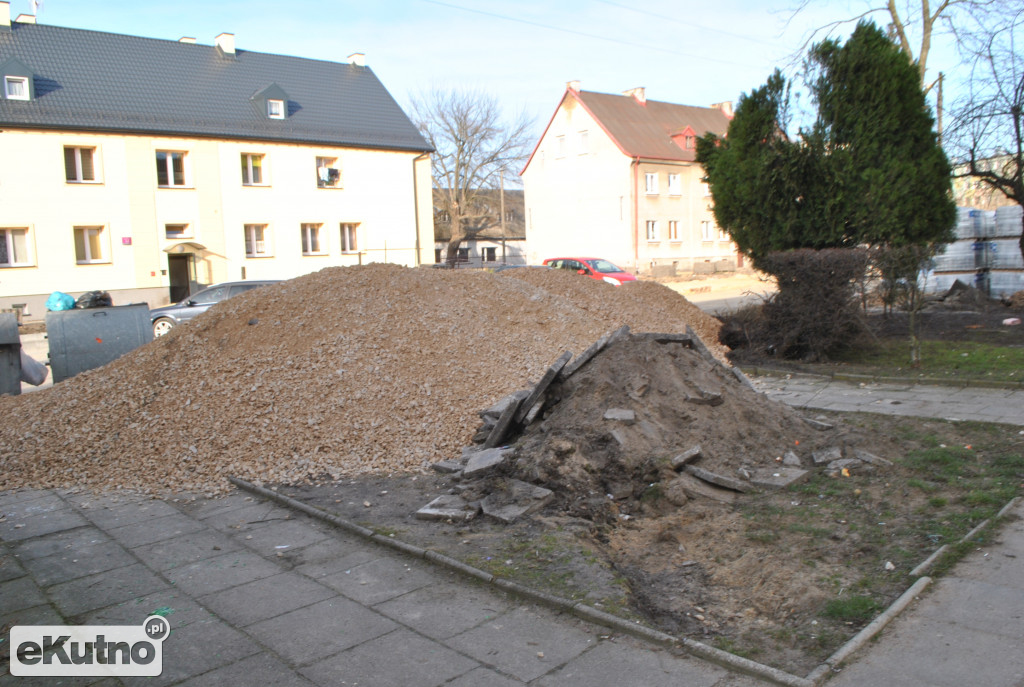 Trwają prace na Wybickiego