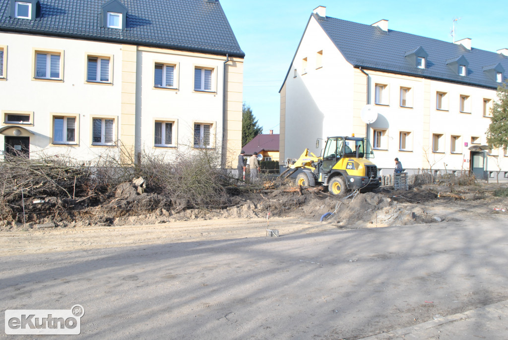 Trwają prace na Wybickiego