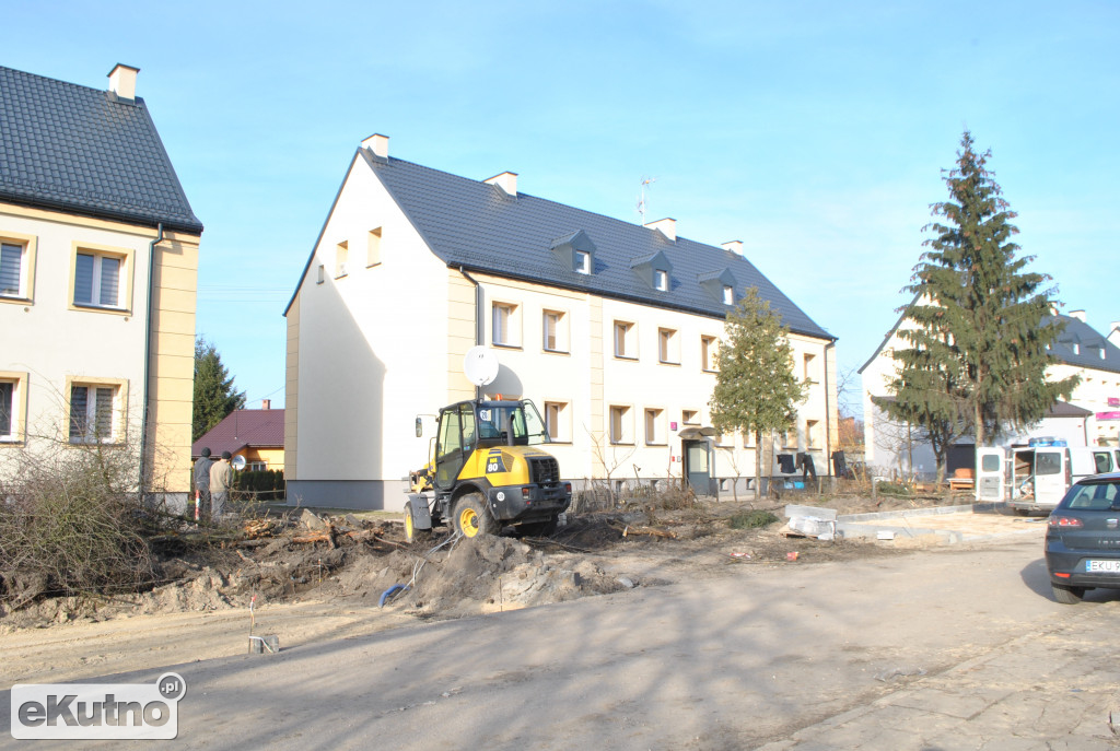 Trwają prace na Wybickiego