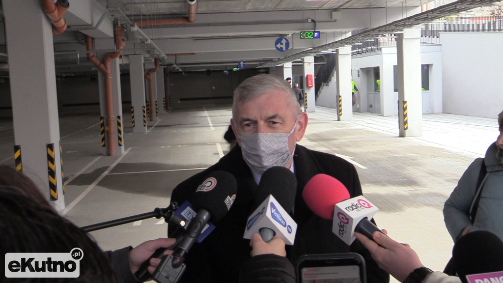 Otwarcie podziemnego parkingu