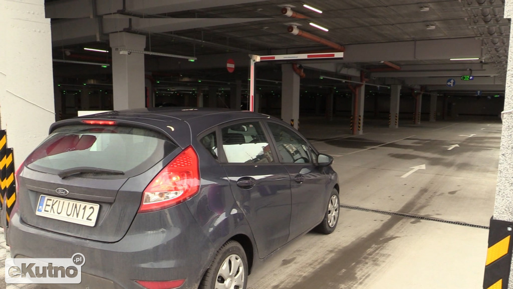 Otwarcie podziemnego parkingu