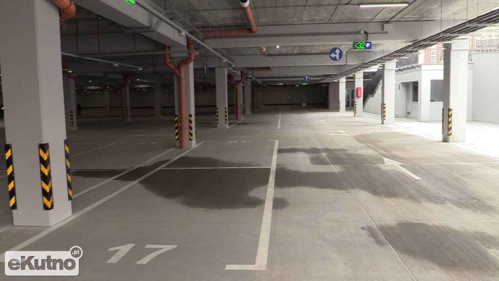 Otwarcie podziemnego parkingu