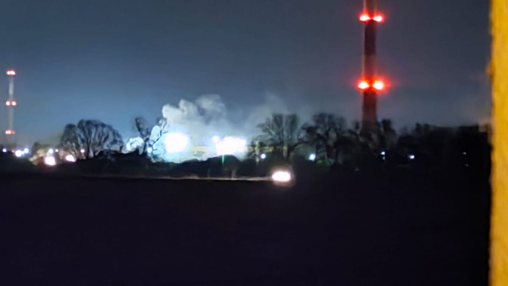 Erupcja wulkanu nad Kutnem