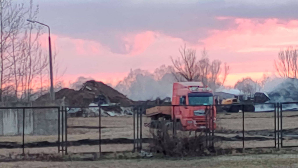 Erupcja wulkanu nad Kutnem