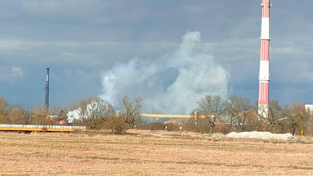 Erupcja wulkanu nad Kutnem