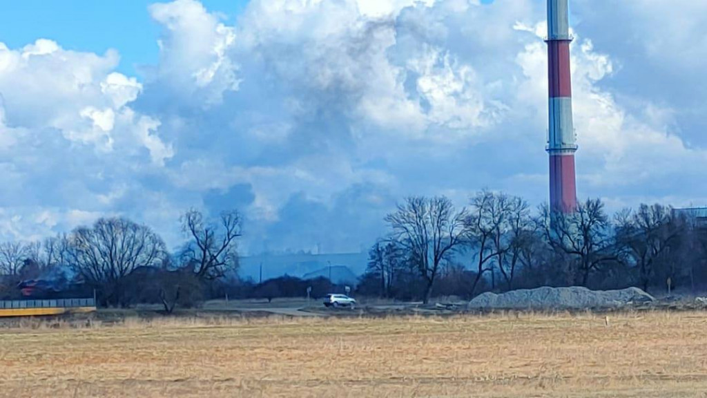 Erupcja wulkanu nad Kutnem