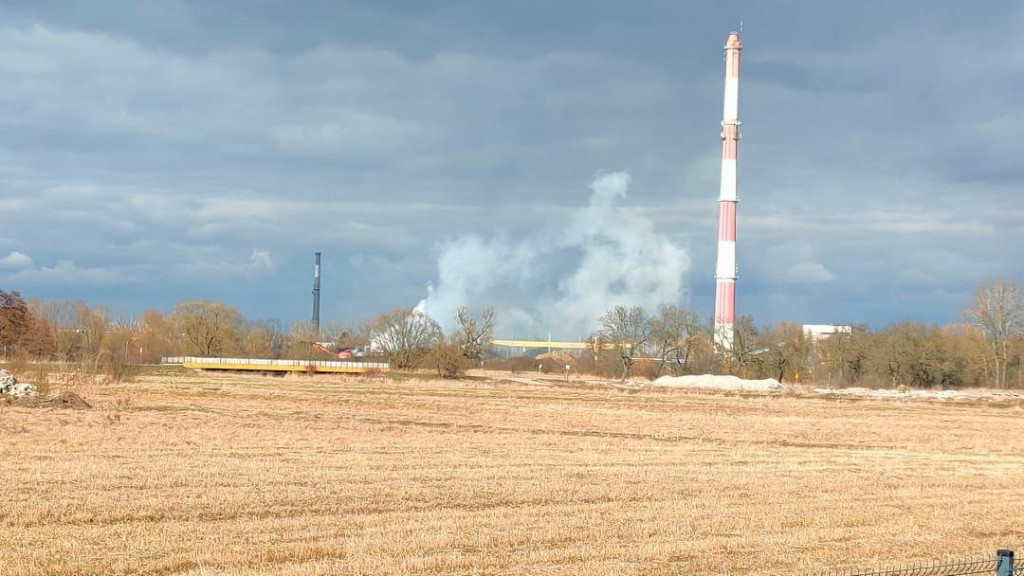 Erupcja wulkanu nad Kutnem