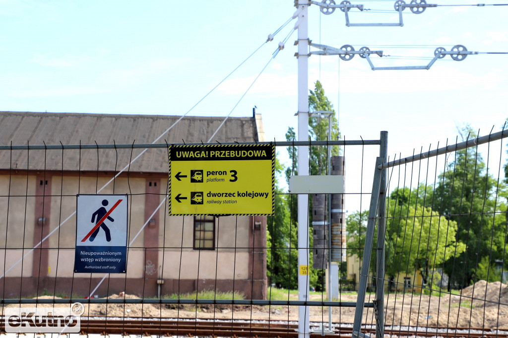 Remont kutnowskiego dworca odsłona kolejna