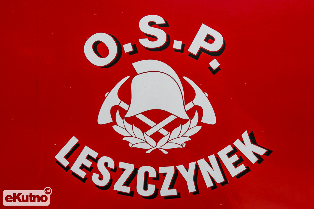OSP Leszczynek z nowym wozem bojowym