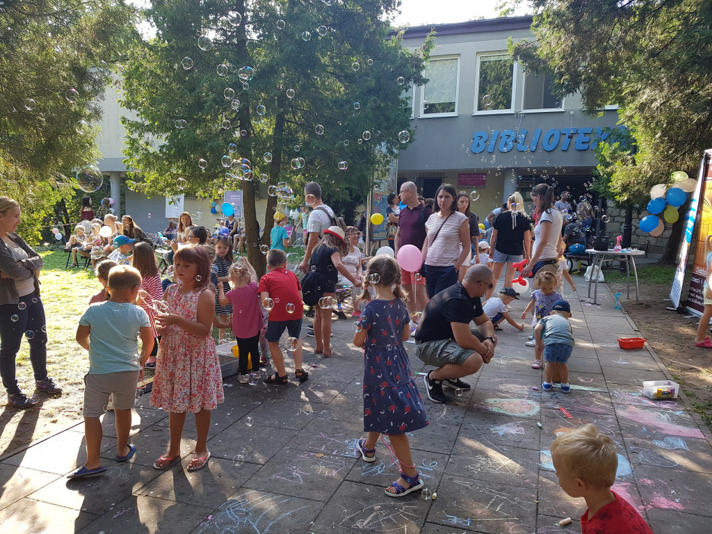 Piknik rodzinny z Biblioteką
