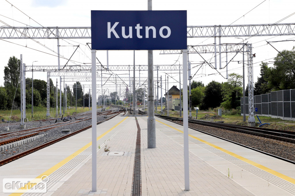 Przebudowa torowiska i dworca PKP Kutno cd.