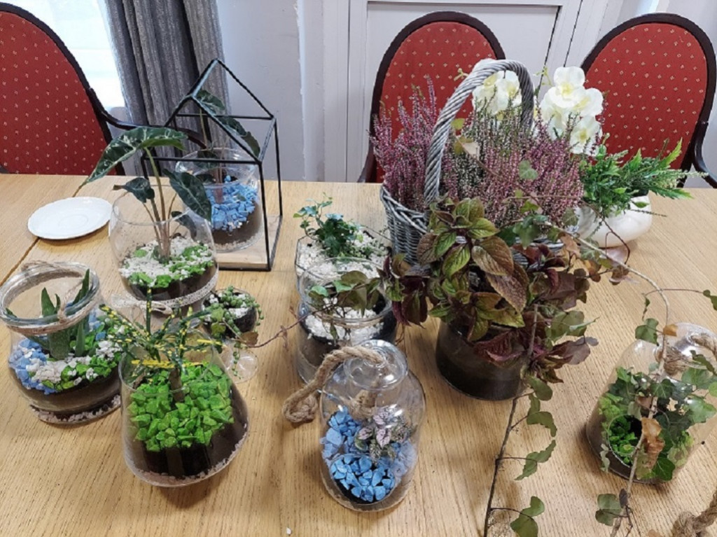 Warsztaty florystyczne Wiszące Ogrody