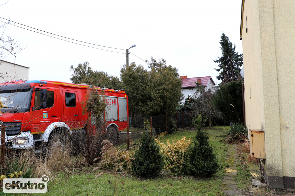 Zniszczenia po wichurze