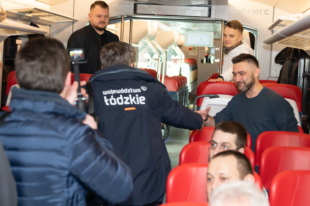 Pociąg po obywateli z Ukrainy
