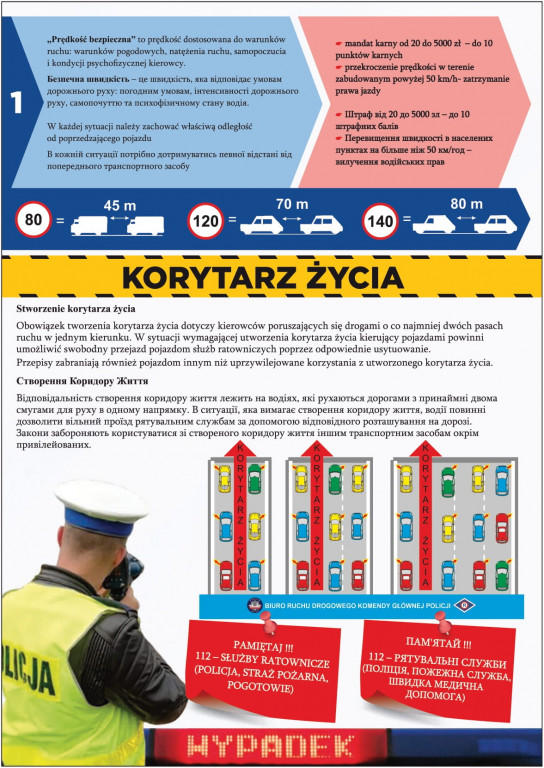 Ulotka dla uchodźców