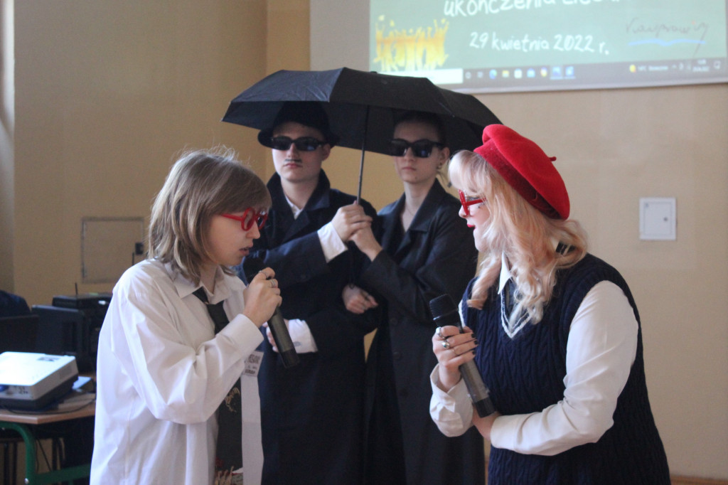 Pożegnanie klas trzecich w Kasprowiczu