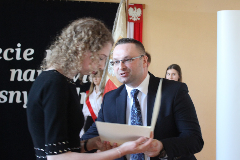 Pożegnanie klas trzecich w Kasprowiczu