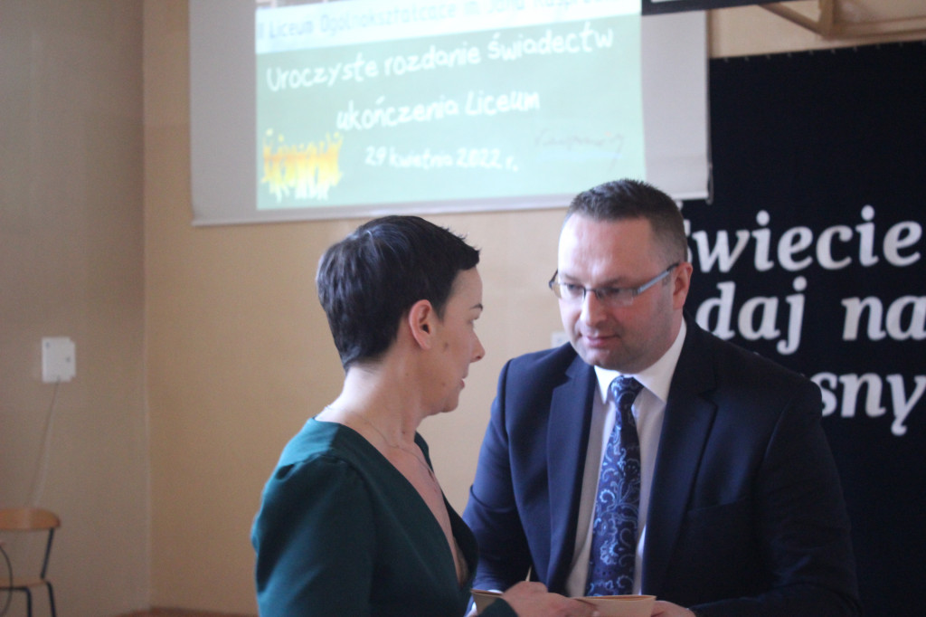 Pożegnanie klas trzecich w Kasprowiczu