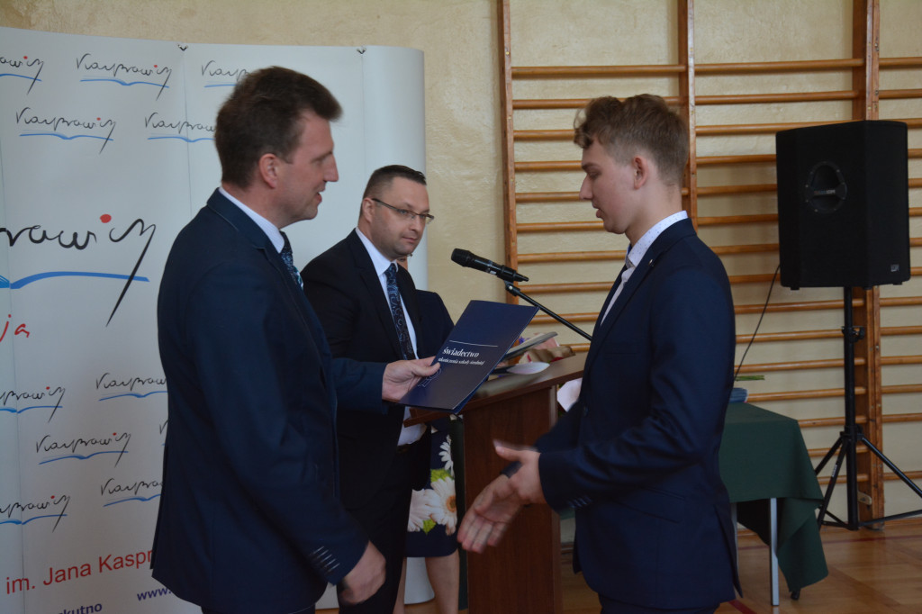 Pożegnanie klas trzecich w Kasprowiczu