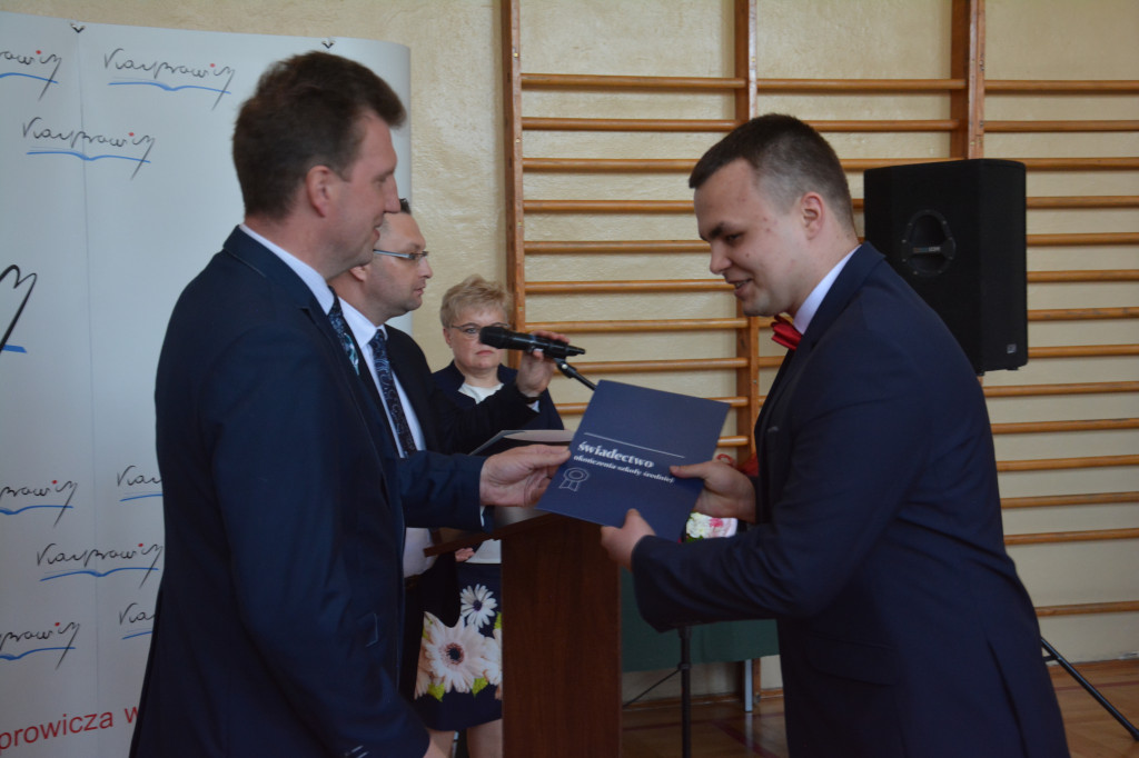 Pożegnanie klas trzecich w Kasprowiczu