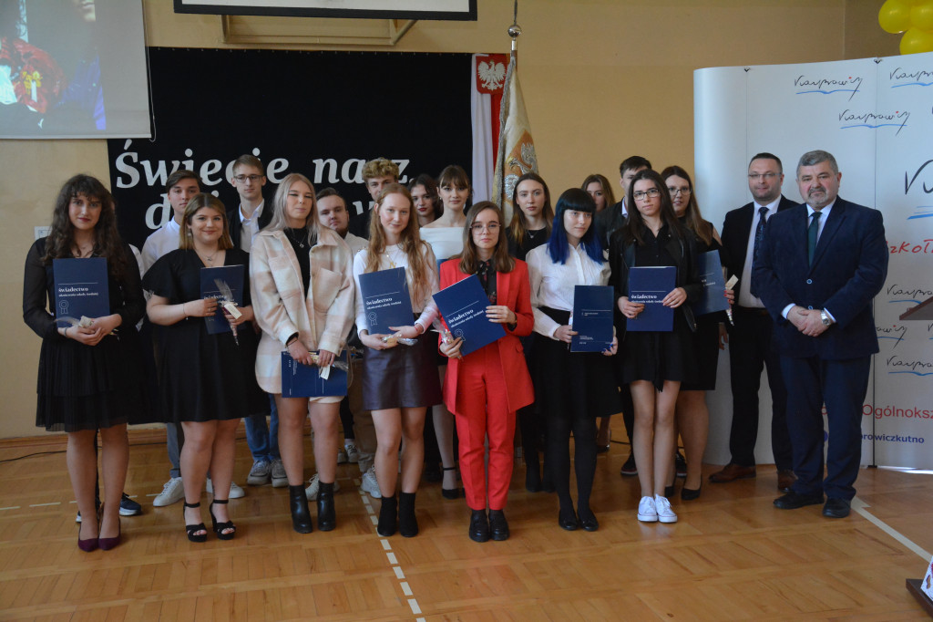 Pożegnanie klas trzecich w Kasprowiczu