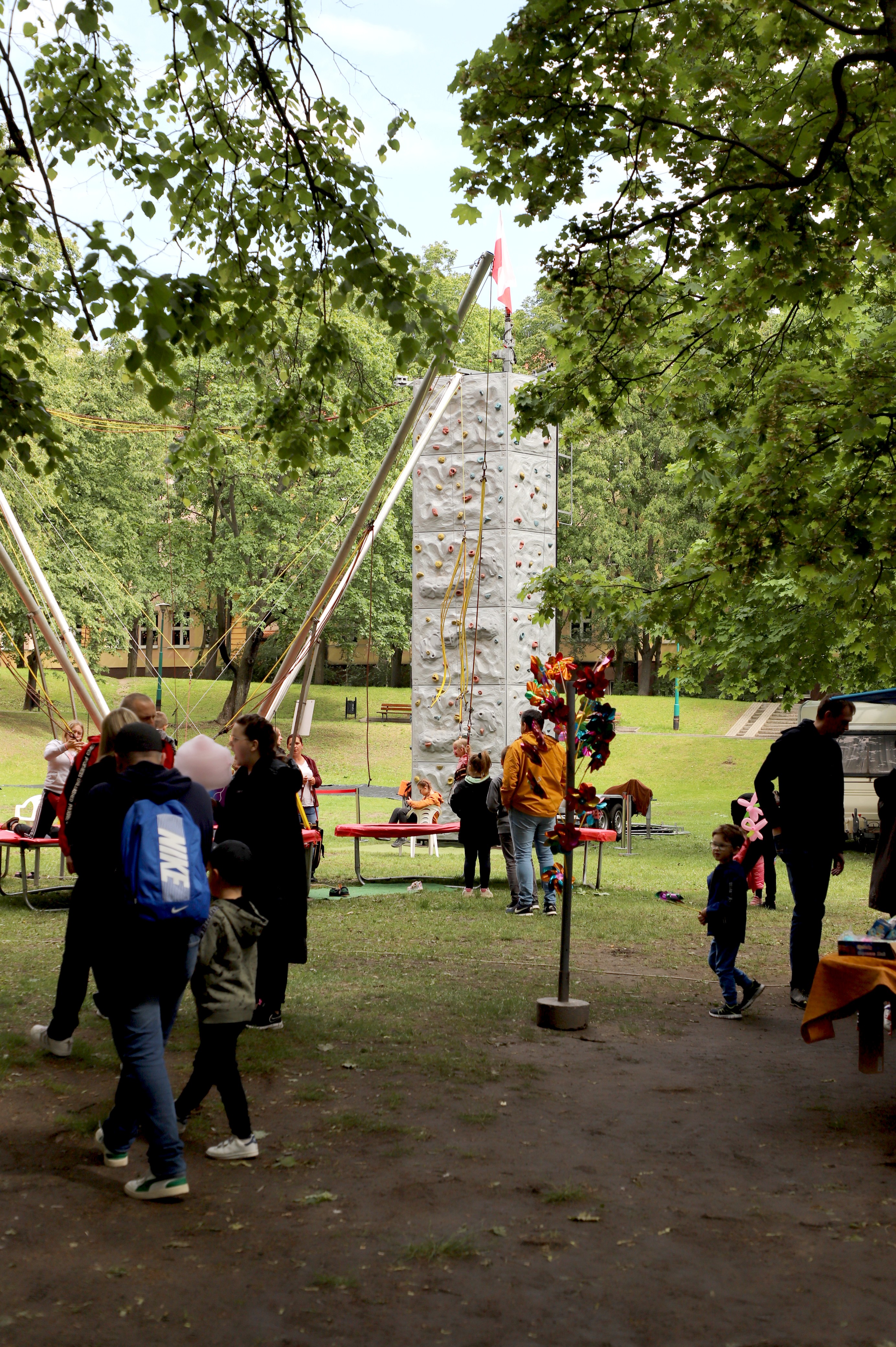 Piknik wśród róż
