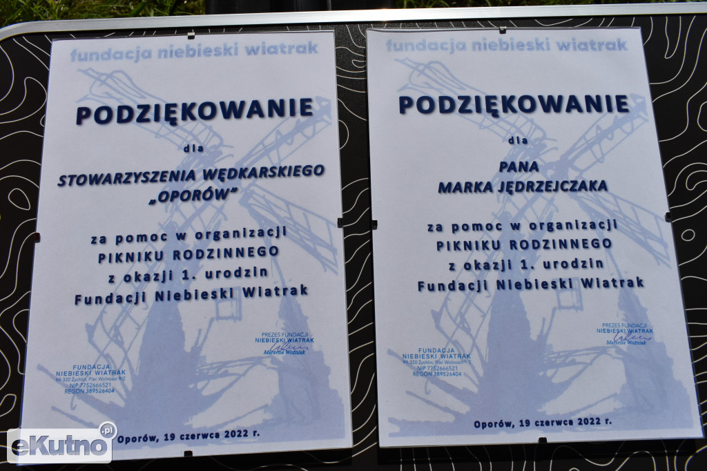 1. urodziny Fundacji Niebieski Wiatrak