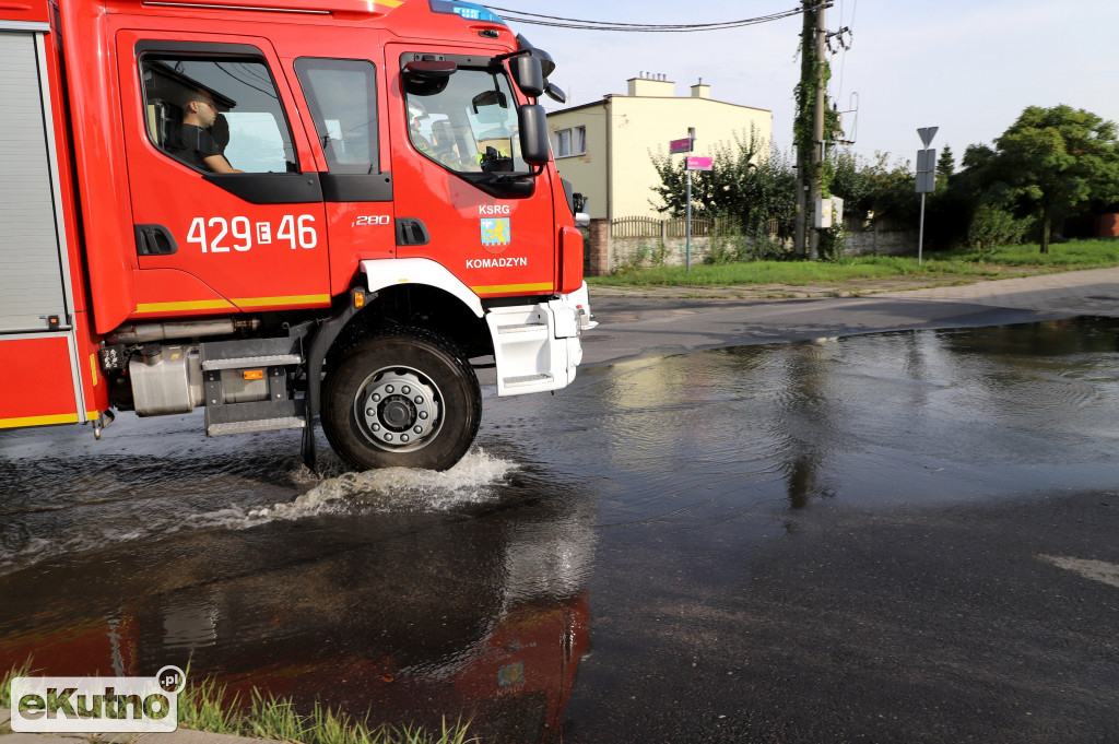 Fala podtopień na Zielnej