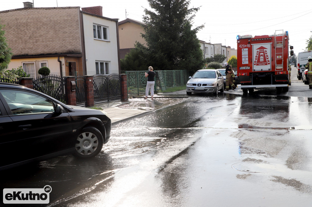 Fala podtopień na Zielnej