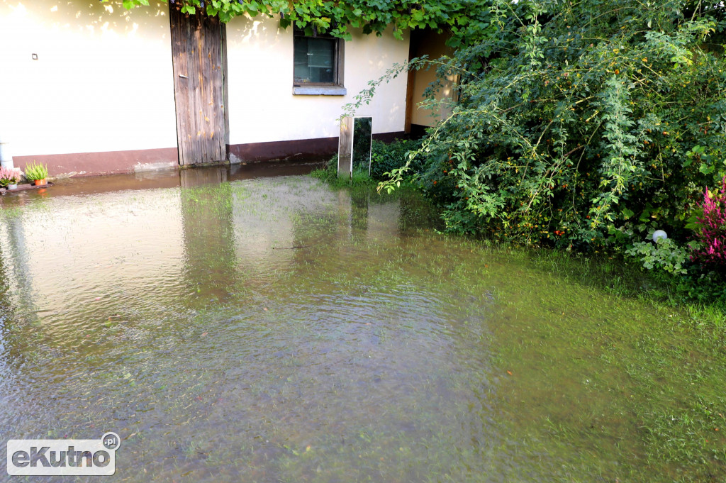 Fala podtopień na Zielnej