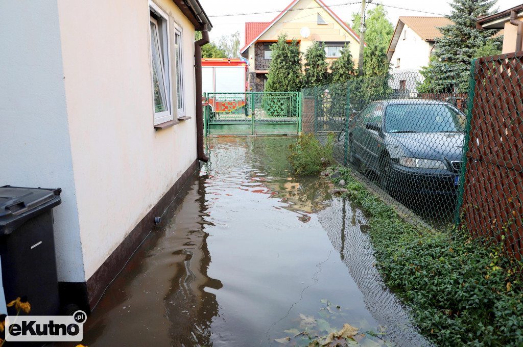 Fala podtopień na Zielnej