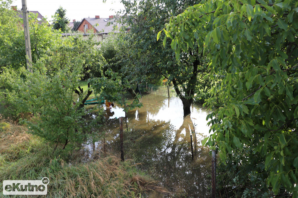 Fala podtopień na Zielnej