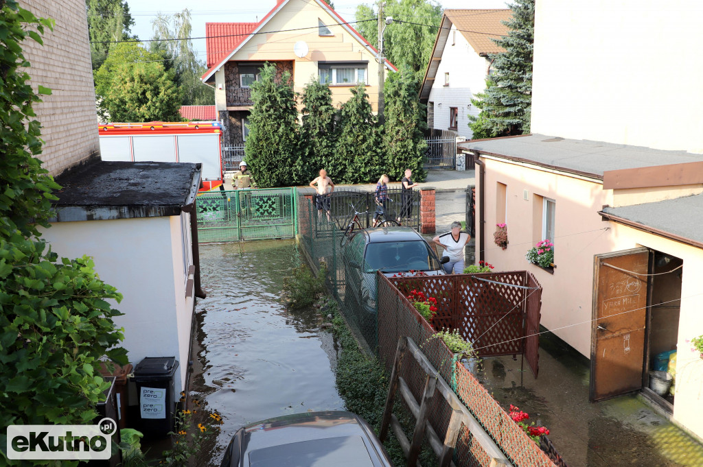 Fala podtopień na Zielnej