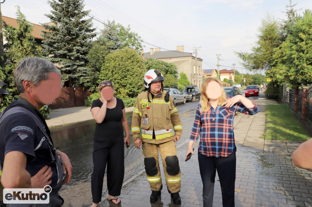 Fala podtopień na Zielnej
