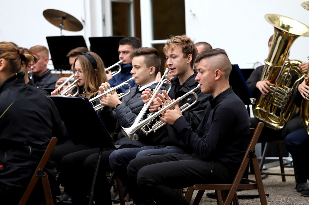 Koncert orkiestr dętych w Parku Wiosny Ludów