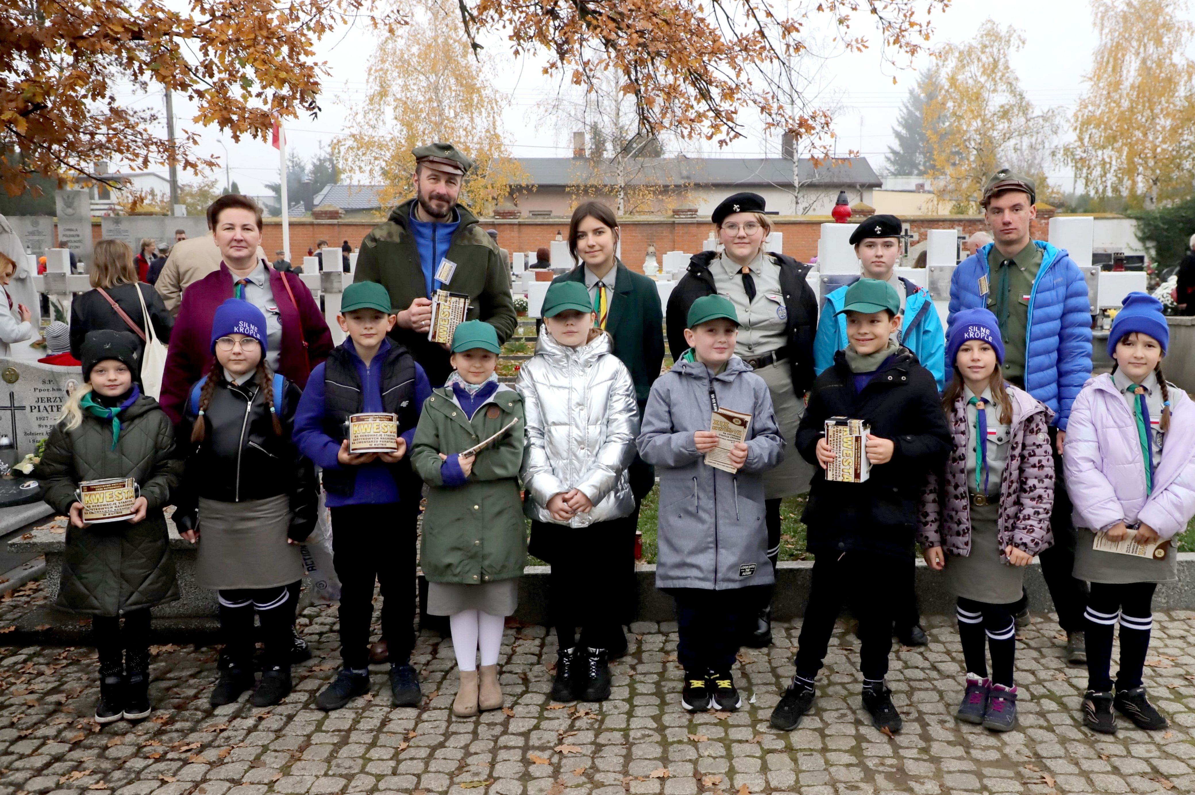Wszystkich Świętych na Cmentarzu Parafialnym w Kutnie.