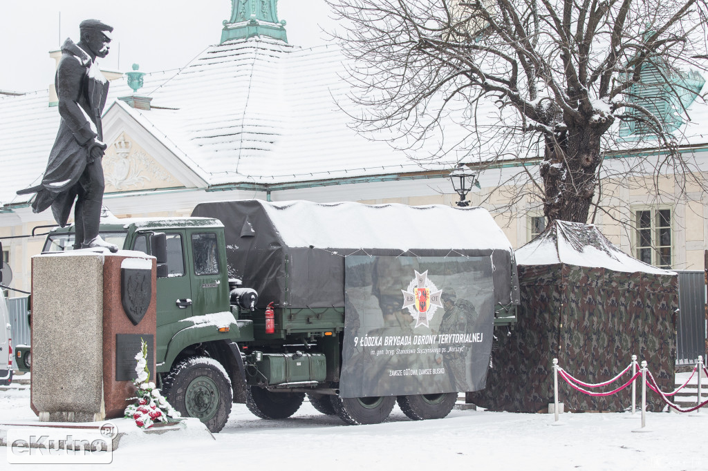 Przysięga łódzkich terytorialsów