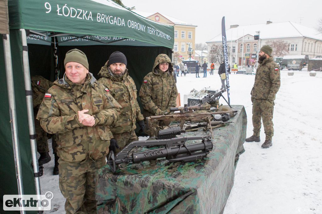 Przysięga łódzkich terytorialsów