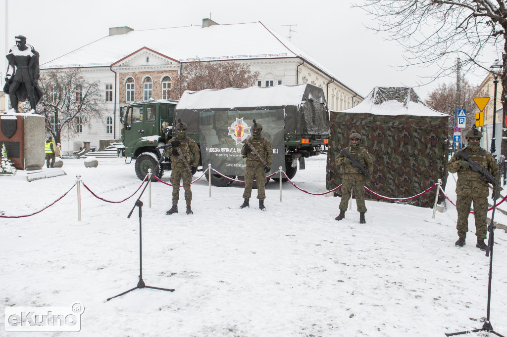 Przysięga łódzkich terytorialsów
